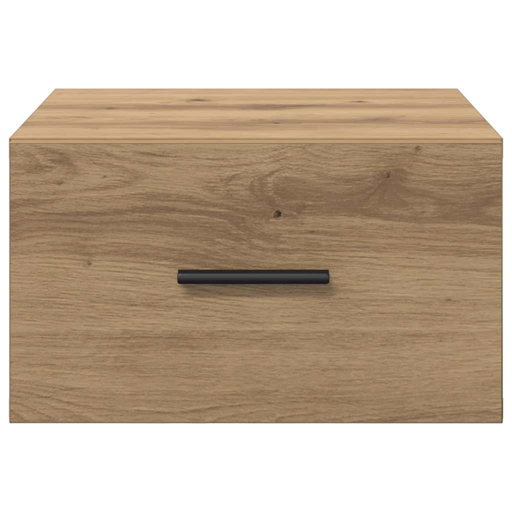 vidaXL Nachttisch Artisan-Eiche 35 x 35 x 20 cm Holzwerkstoff