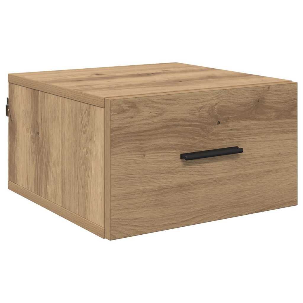 Nachttisch 2 pcs Artisan-Eiche 35 x 35 x 20 cm Holzwerkstoff