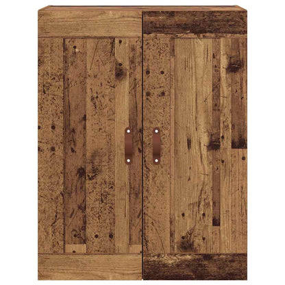 vidaXL Wandschrank Altholz 69,5 x 34 x 90 cm Holzwerkstoff