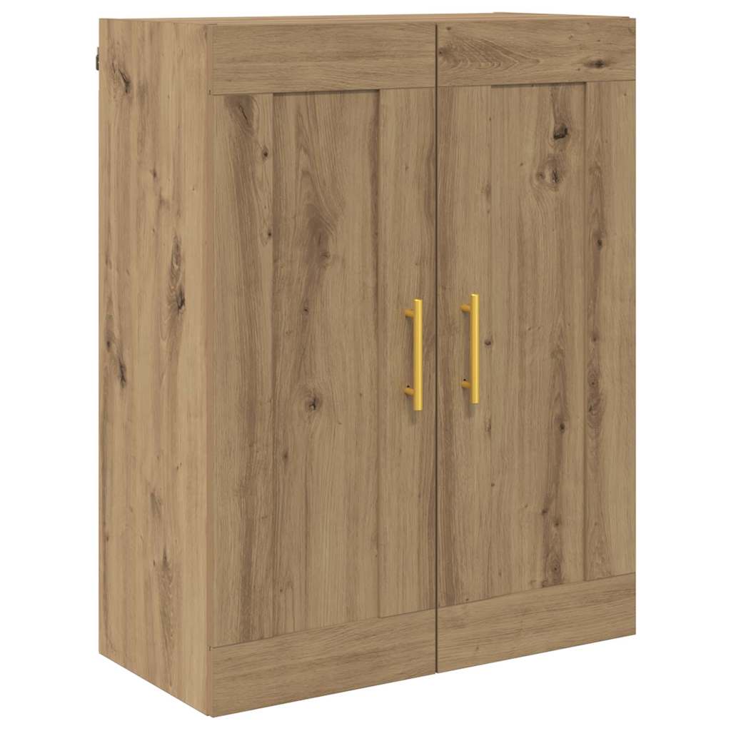 Wandschrank Artisan-Eiche 69,5 x 34 x 90 cm Holzwerkstoff