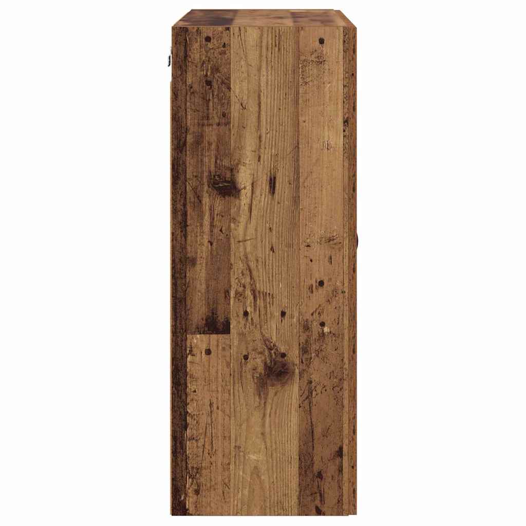 Wandschrank Altholz 69,5 x 34 x 90 cm Holzwerkstoff