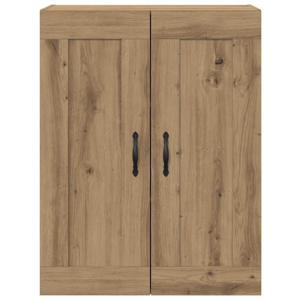 vidaXL Wandschrank Artisan-Eiche 69,5 x 34 x 90 cm Holzwerkstoff