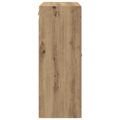 vidaXL Wandschrank Artisan-Eiche 69,5 x 34 x 90 cm Holzwerkstoff