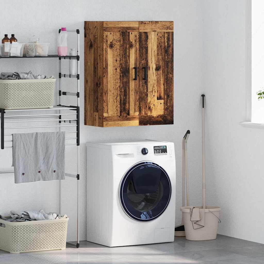 vidaXL Wandschrank Altholz 69,5 x 34 x 90 cm Holzwerkstoff