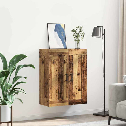 vidaXL Wandschrank Altholz 69,5 x 34 x 90 cm Holzwerkstoff