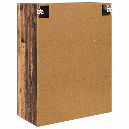 vidaXL Wandschrank Altholz 69,5 x 34 x 90 cm Holzwerkstoff