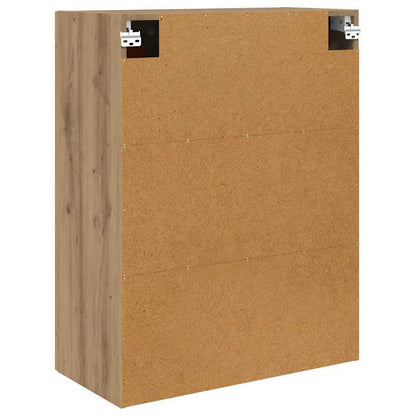 vidaXL Wandschrank Artisan-Eiche 69,5 x 34 x 90 cm Holzwerkstoff