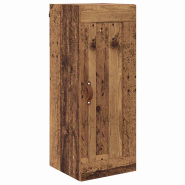 vidaXL Wandschrank Altholz 34,5 x 34 x 90 cm Holzwerkstoff