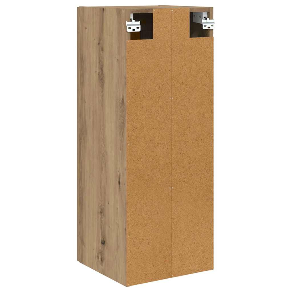 vidaXL Wandschrank Artisan-Eiche 34,5 x 34 x 90 cm Holzwerkstoff