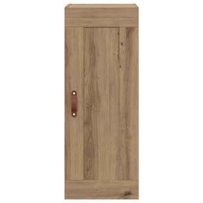 vidaXL Wandschrank Artisan-Eiche 34,5 x 34 x 90 cm Holzwerkstoff