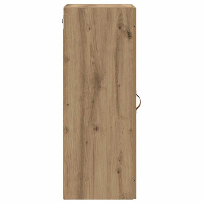 vidaXL Wandschrank Artisan-Eiche 34,5 x 34 x 90 cm Holzwerkstoff