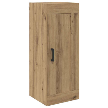 vidaXL Wandschrank Artisan-Eiche 34,5 x 34 x 90 cm Holzwerkstoff