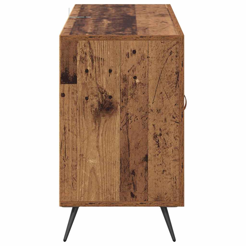 Sideboard mit Schubladen Altholz 100 x 36 x 60 cm Holzwerkstoff