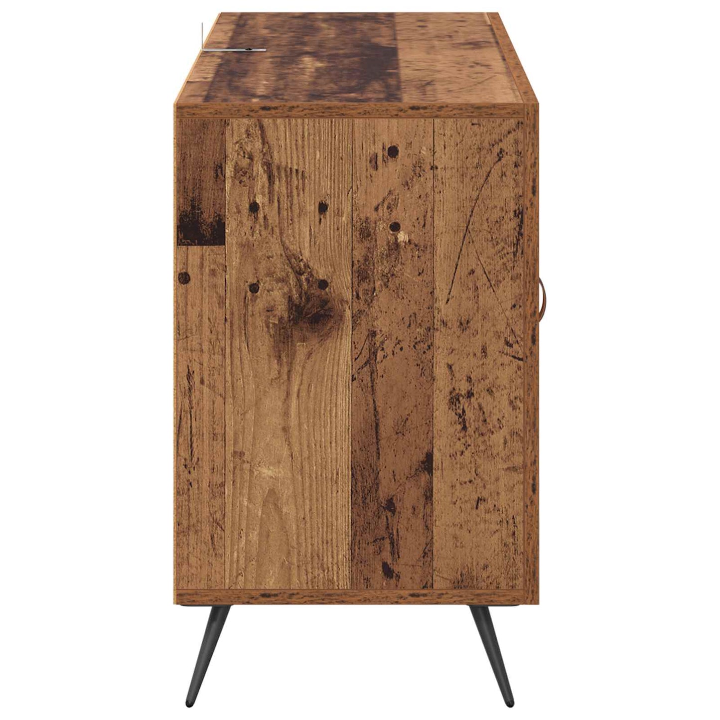 vidaXL Sideboard mit Schubladen Altholz 100 x 36 x 60 cm Holzwerkstoff