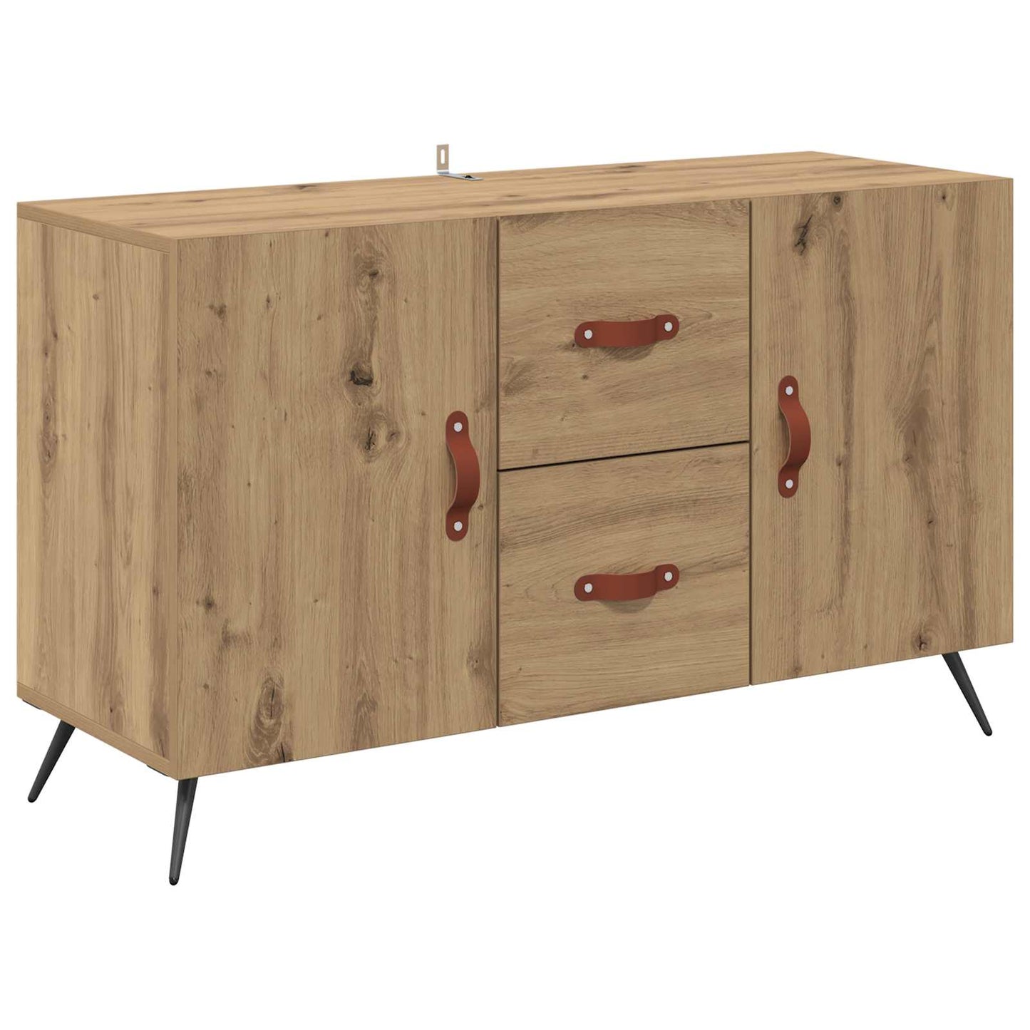 vidaXL Sideboard Artisan-Eiche 100 x 36 x 60 cm Holzwerkstoff