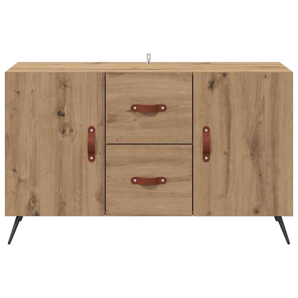 Sideboard Artisan-Eiche 100 x 36 x 60 cm Holzwerkstoff