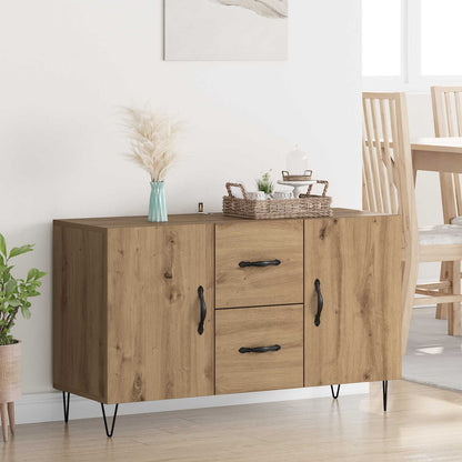 vidaXL Sideboard Artisan-Eiche 100 x 36 x 60 cm Holzwerkstoff