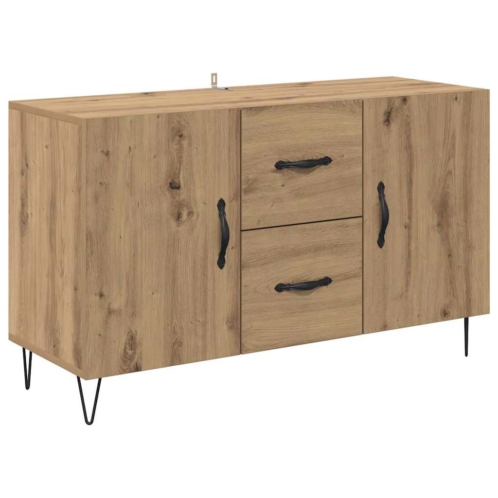 Sideboard Artisan-Eiche 100 x 36 x 60 cm Holzwerkstoff