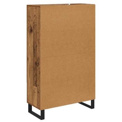 Highboard Altholz 69,5 x 30 x 115 cm Holzwerkstoff