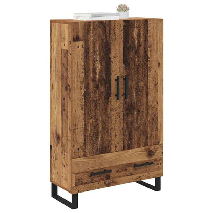 Highboard Altholz 69,5 x 30 x 115 cm Holzwerkstoff