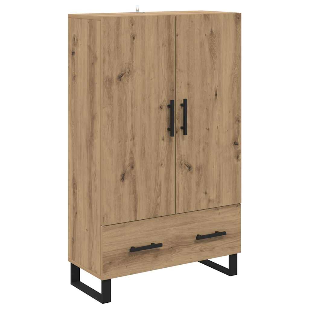 Highboard Artisan-Eiche 69,5 x 30 x 115 cm Holzwerkstoff