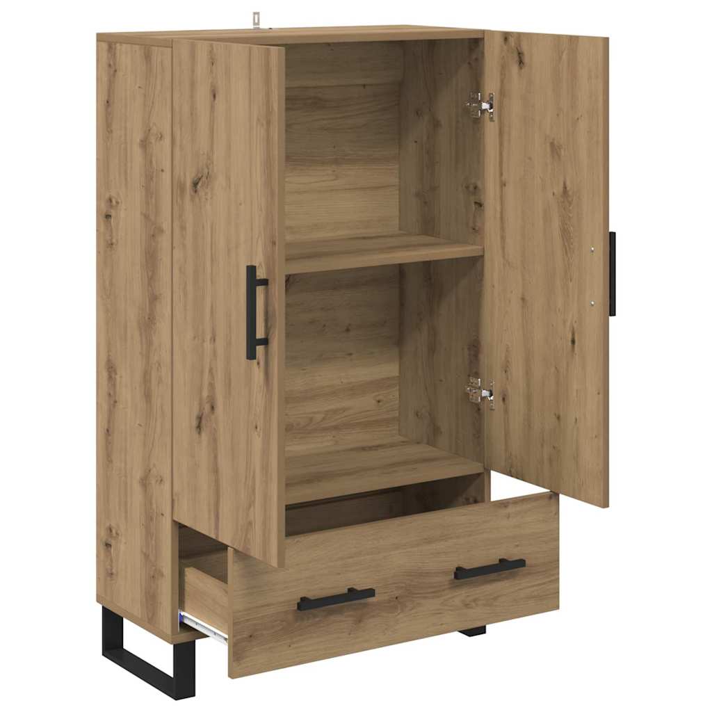 Highboard Artisan-Eiche 69,5 x 30 x 115 cm Holzwerkstoff