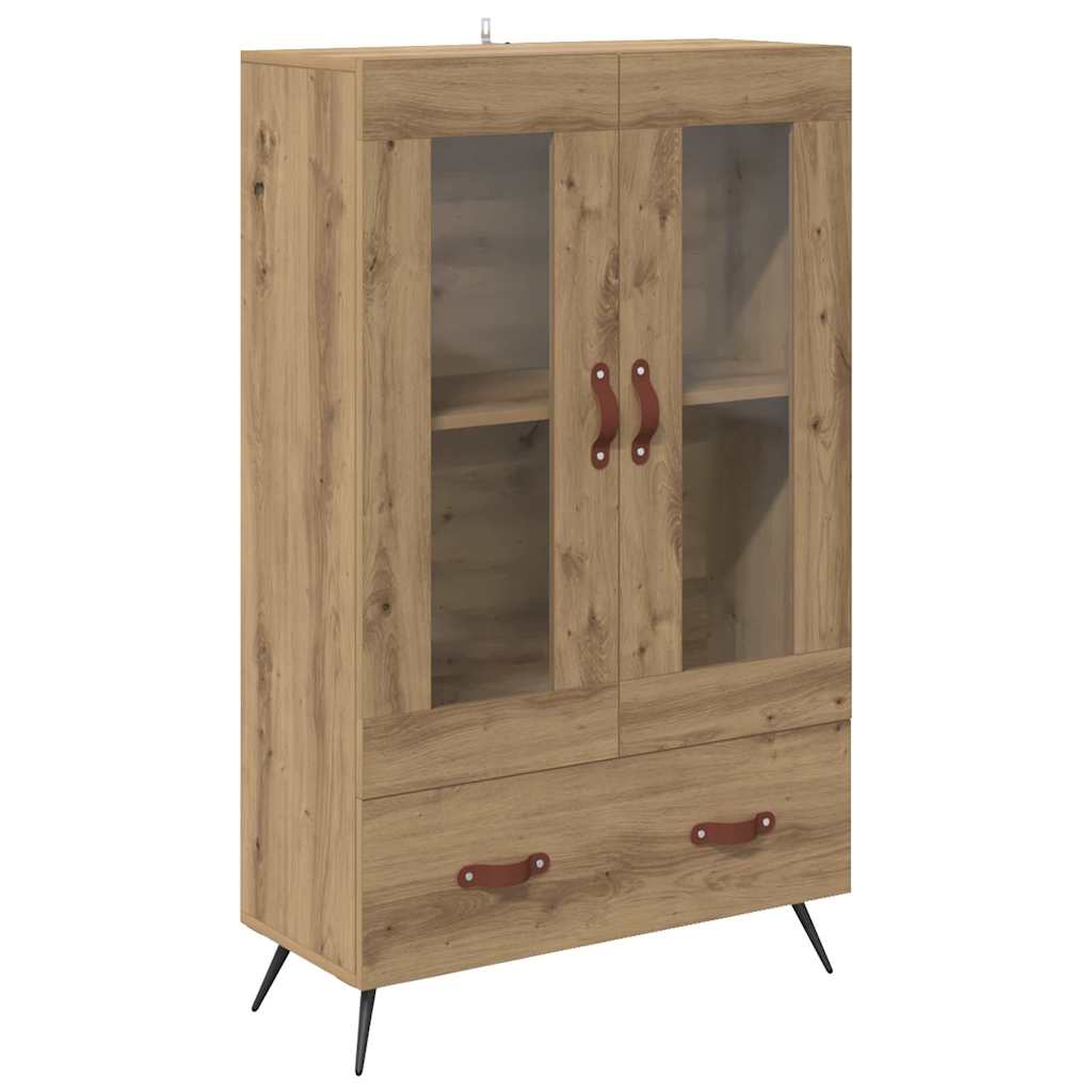 Highboard mit Schubladen Artisan-Eiche 69,5 x 31 x 115 cm