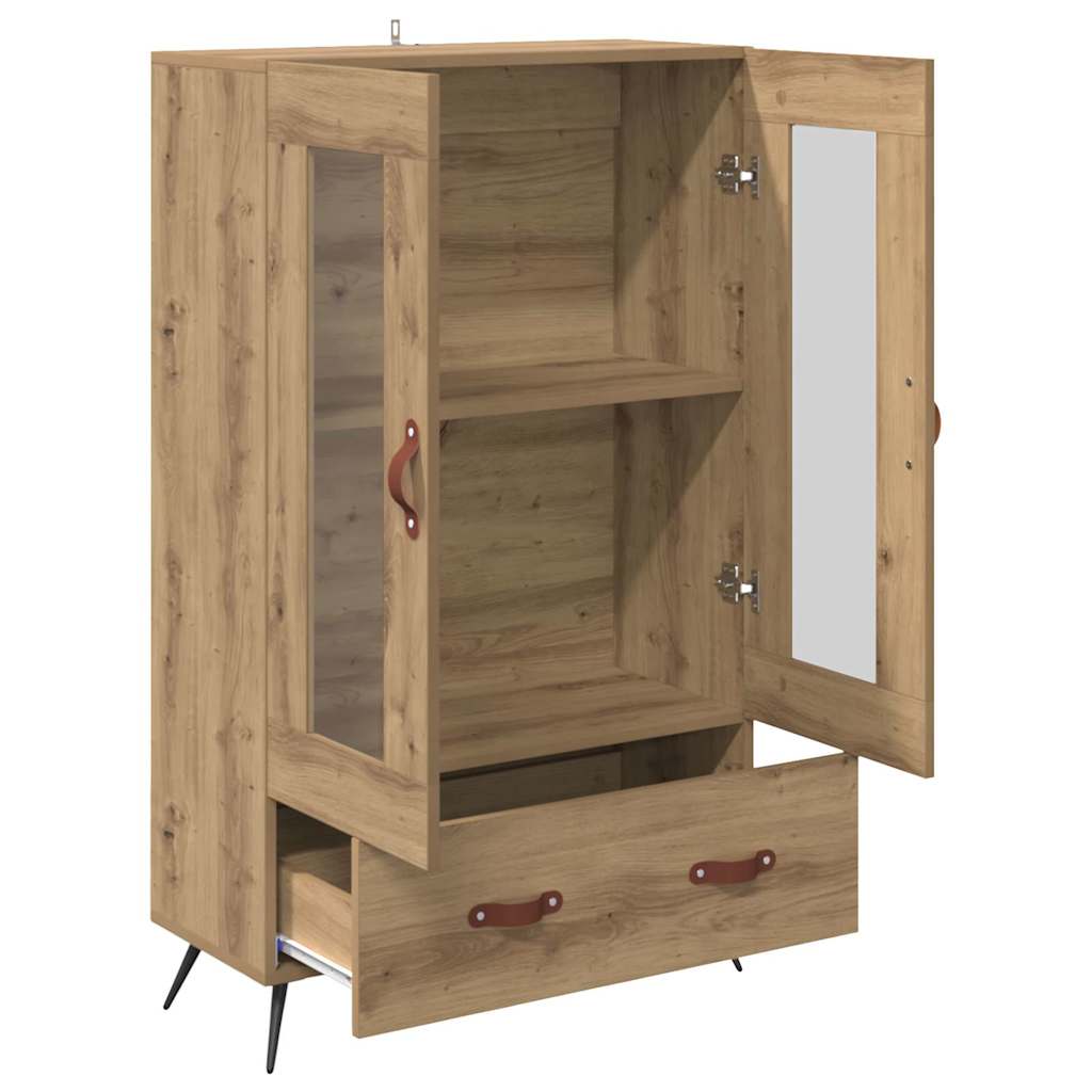Highboard mit Schubladen Artisan-Eiche 69,5 x 31 x 115 cm