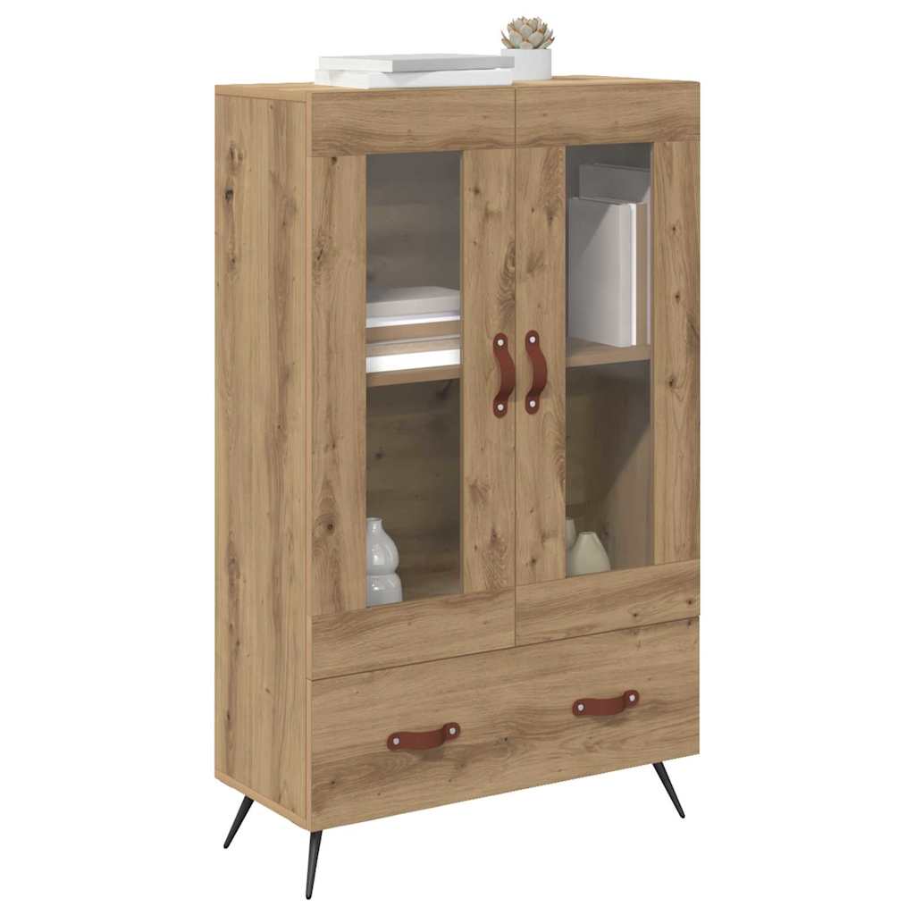 Highboard mit Schubladen Artisan-Eiche 69,5 x 31 x 115 cm