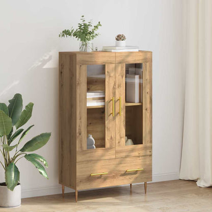 Highboard mit Schubladen Artisan-Eiche 69,5 x 31 x 115 cm