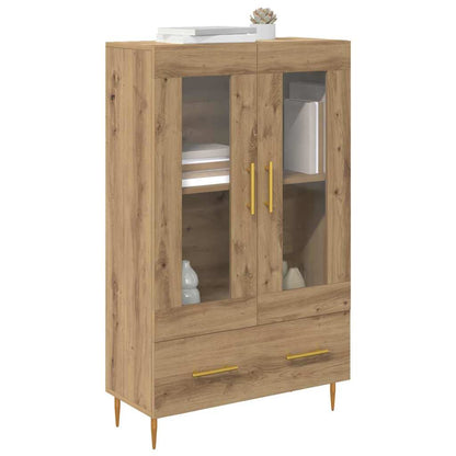Highboard mit Schubladen Artisan-Eiche 69,5 x 31 x 115 cm
