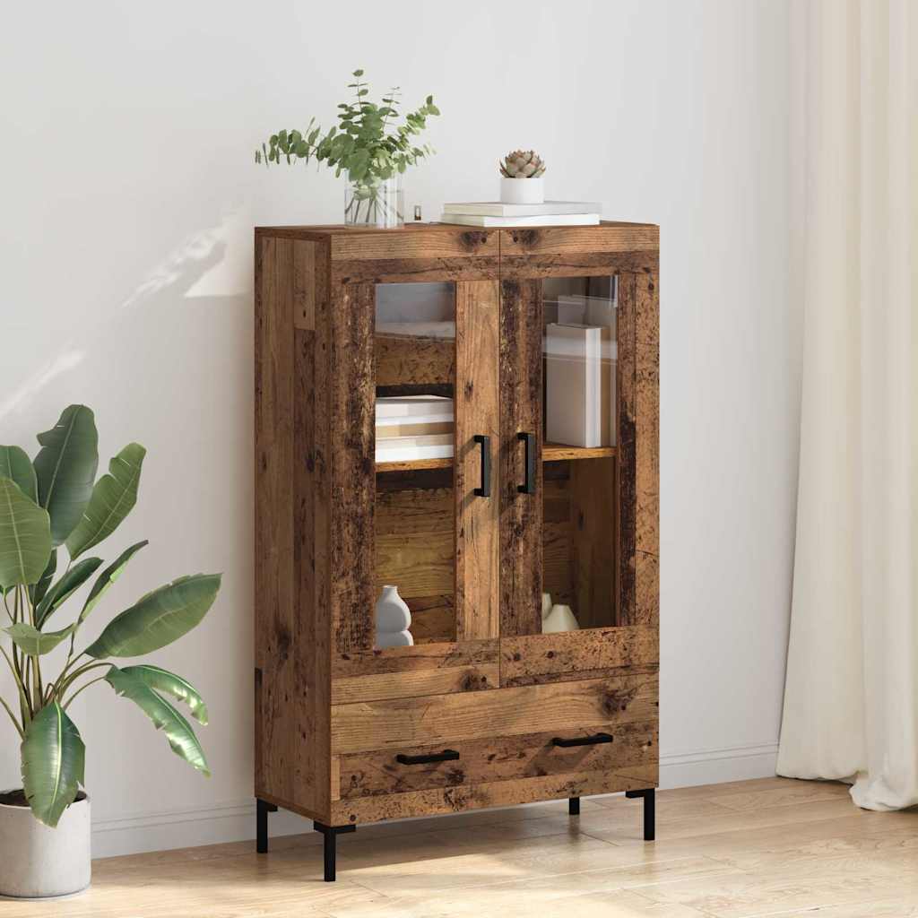 vidaXL Highboard Altholz 69,5 x 31 x 115 cm Holzwerkstoff