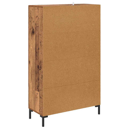 vidaXL Highboard Altholz 69,5 x 31 x 115 cm Holzwerkstoff