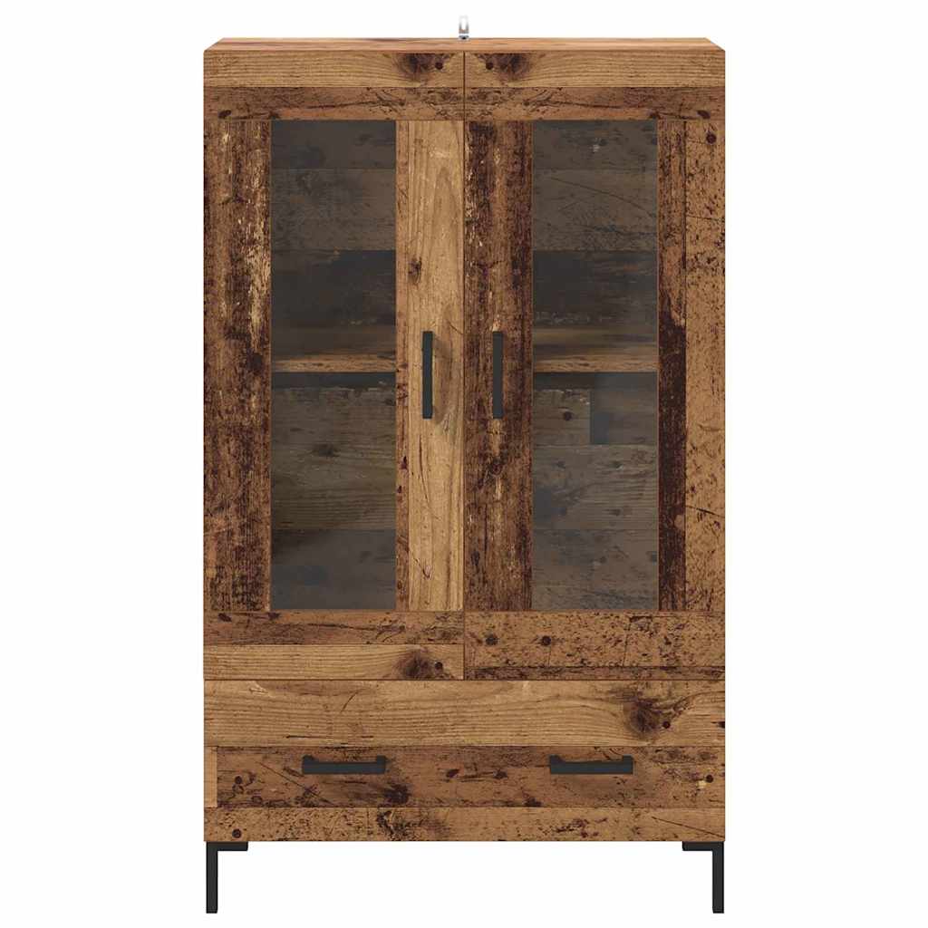 vidaXL Highboard Altholz 69,5 x 31 x 115 cm Holzwerkstoff