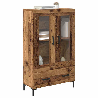 vidaXL Highboard Altholz 69,5 x 31 x 115 cm Holzwerkstoff