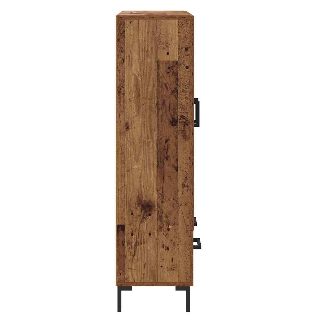 vidaXL Highboard Altholz 69,5 x 31 x 115 cm Holzwerkstoff