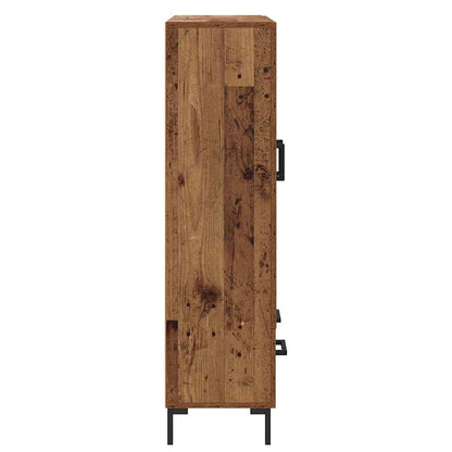 vidaXL Highboard Altholz 69,5 x 31 x 115 cm Holzwerkstoff