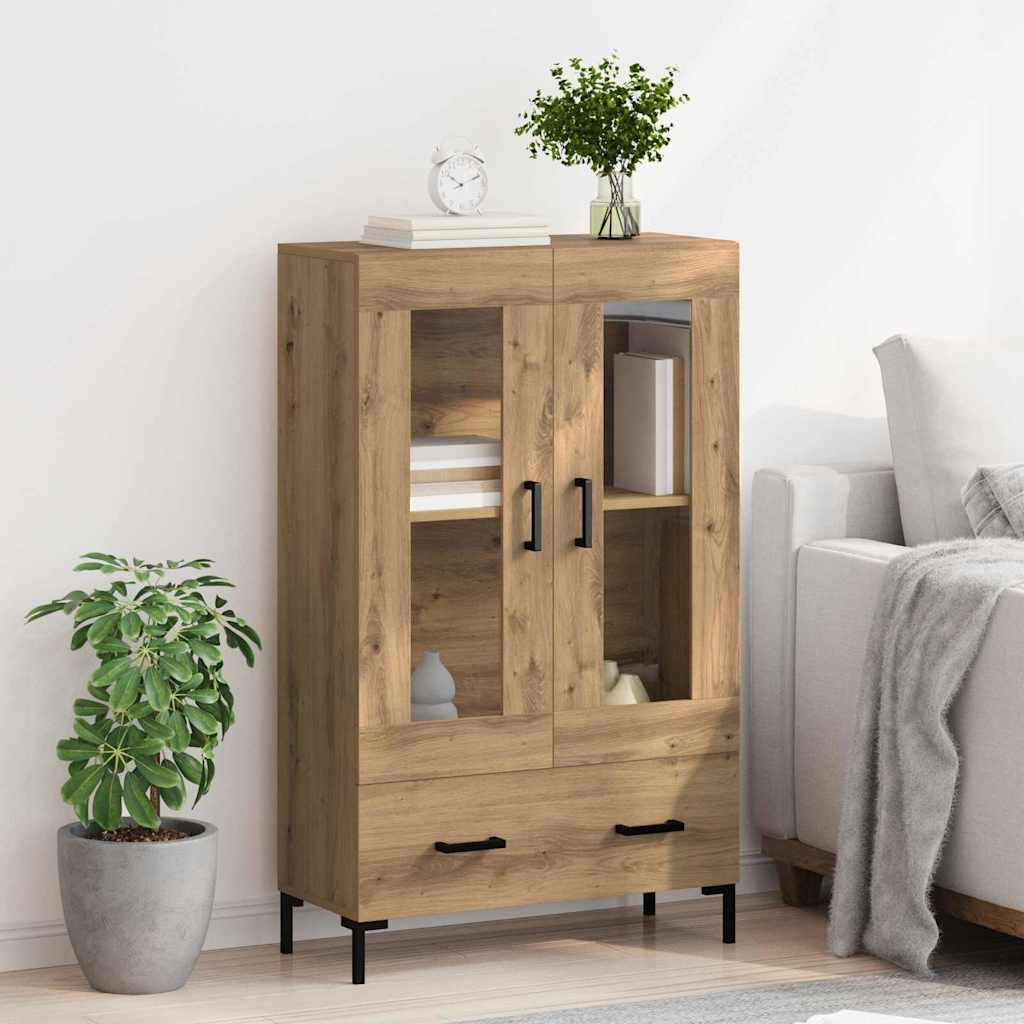 Highboard Artisan-Eiche 69,5 x 31 x 115 cm Holzwerkstoff