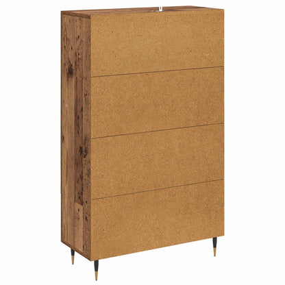 vidaXL Highboard Altholz 69,5 x 31 x 115 cm Holzwerkstoff