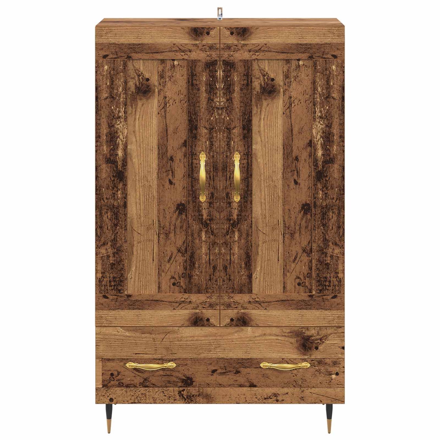 vidaXL Highboard Altholz 69,5 x 31 x 115 cm Holzwerkstoff