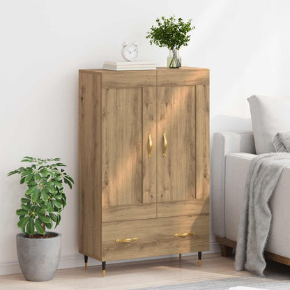Highboard Artisan-Eiche 69,5 x 31 x 115 cm Holzwerkstoff