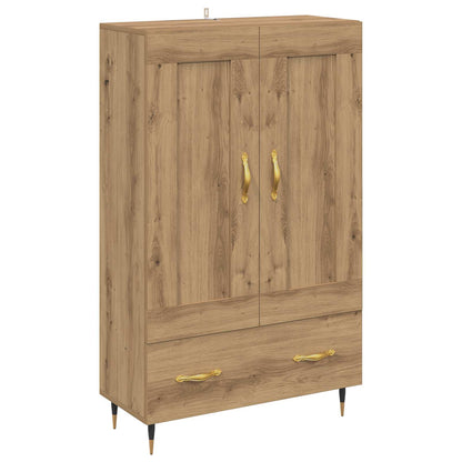 Highboard Artisan-Eiche 69,5 x 31 x 115 cm Holzwerkstoff