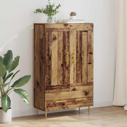 vidaXL Highboard Altholz 69,5 x 31 x 115 cm Holzwerkstoff
