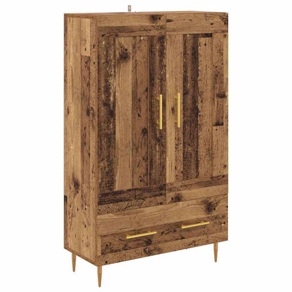 vidaXL Highboard Altholz 69,5 x 31 x 115 cm Holzwerkstoff