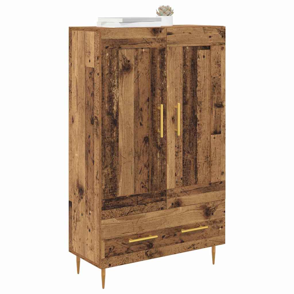 vidaXL Highboard Altholz 69,5 x 31 x 115 cm Holzwerkstoff