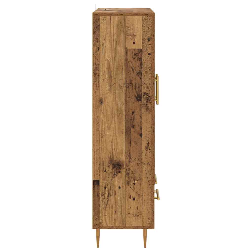 vidaXL Highboard Altholz 69,5 x 31 x 115 cm Holzwerkstoff