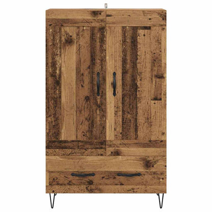 Highboard Altholz 69,5 x 31 x 115 cm Holzwerkstoff