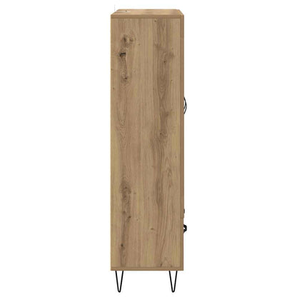 vidaXL Highboard Artisan-Eiche 69,5 x 31 x 115 cm Holzwerkstoff