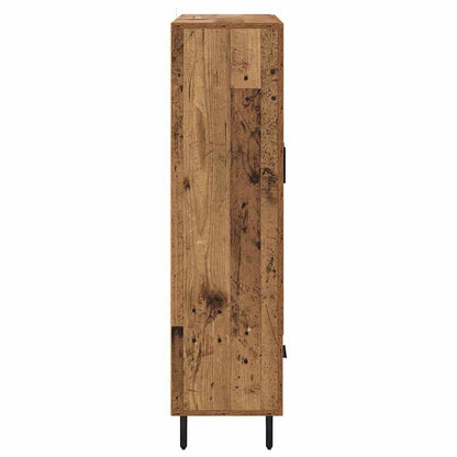 vidaXL Highboard Altholz 69,5 x 31 x 115 cm Holzwerkstoff