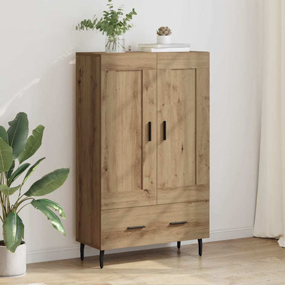 vidaXL Highboard Artisan-Eiche 69,5 x 31 x 115 cm Holzwerkstoff